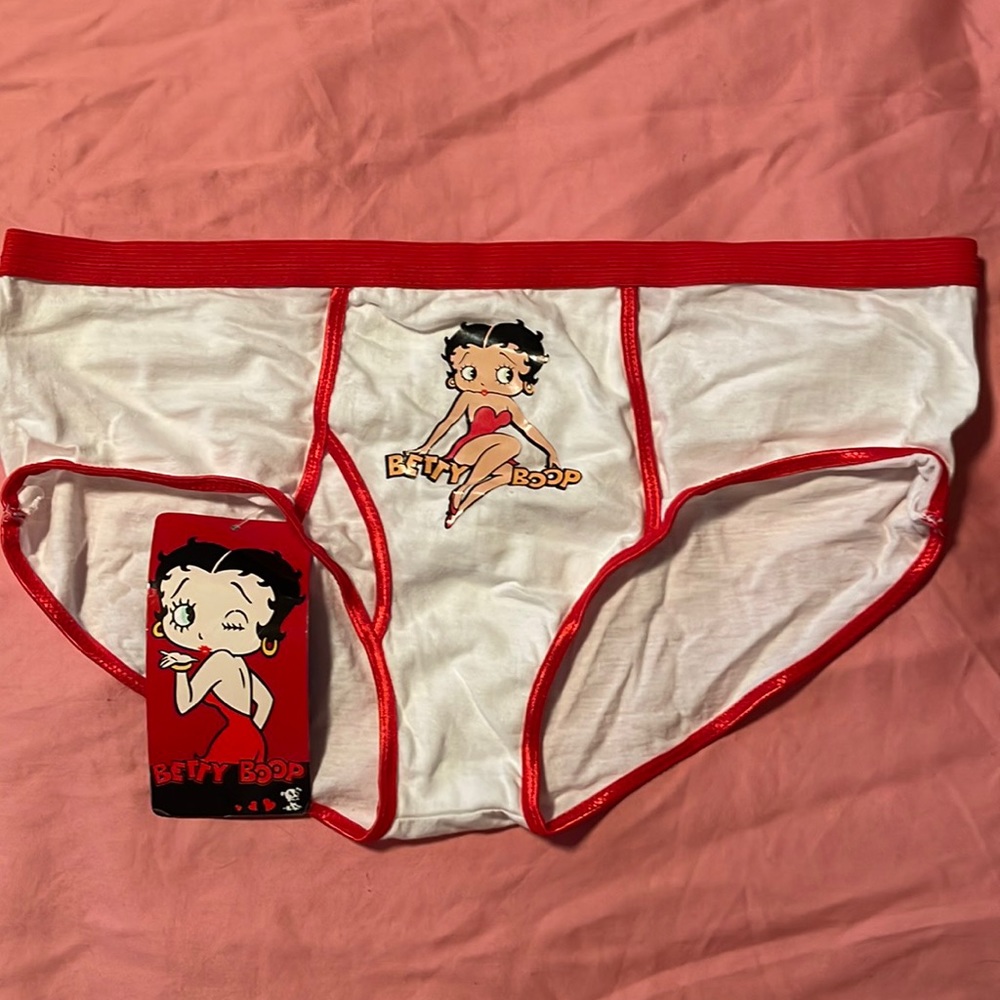 Betty Boop panties.